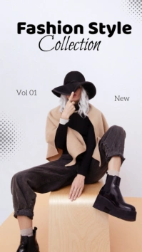 Magazine Style  Instagram Story template