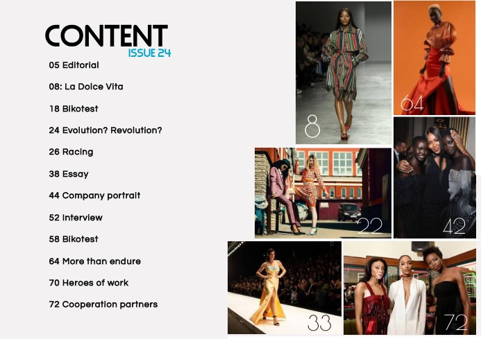 Magazine table of content Template | PosterMyWall