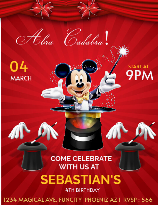magic show Template | PosterMyWall