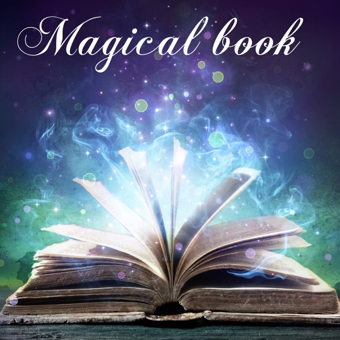 Copy of magical book | PosterMyWall