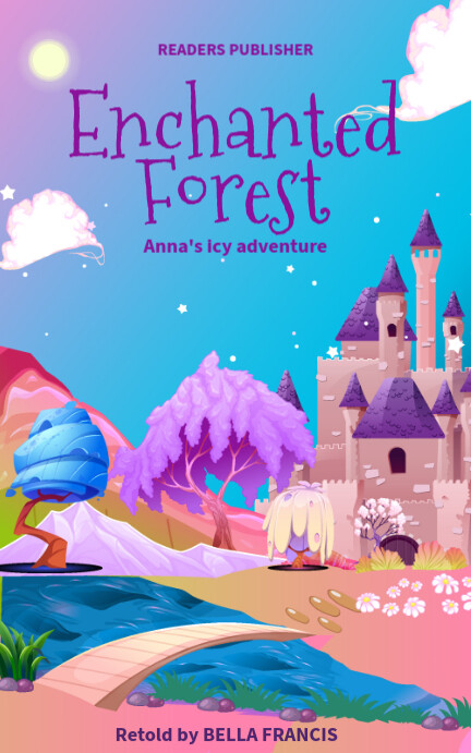 Magical Forest Kid S Story Book Cover Template Postermywall Magical Forest Kid S Story Book Cover Template Postermywall