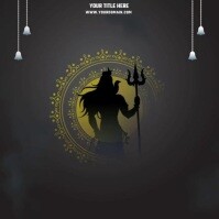 9 Ratri Design Maha shiv ratri Template | PosterMyWall