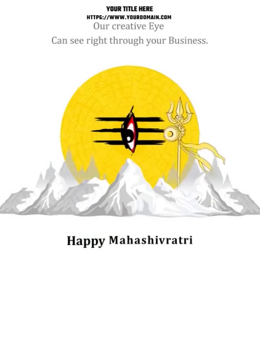 9 Ratri Design Copy of Maha shiv ratri | PosterMyWall