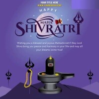9 Ratri Design Maha shiv ratri Template | PosterMyWall