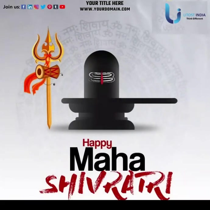 Copy of Maha shiv ratri | PosterMyWall