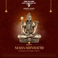 Maha shiv ratri Template | PosterMyWall