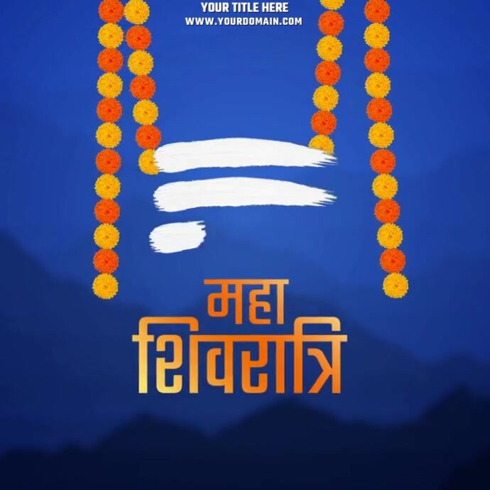 Maha shiv ratri Template | PosterMyWall