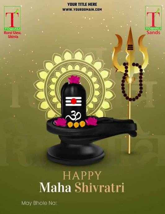 Copy of Maha shiv ratri | PosterMyWall