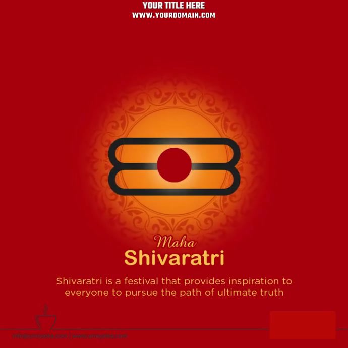 Maha shiv ratri Template | PosterMyWall