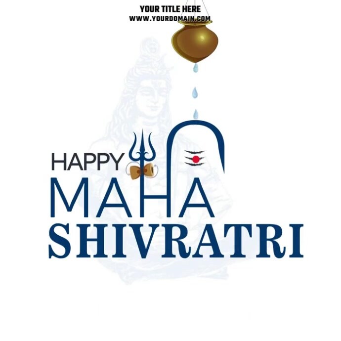 Maha shiv ratri Template | PosterMyWall