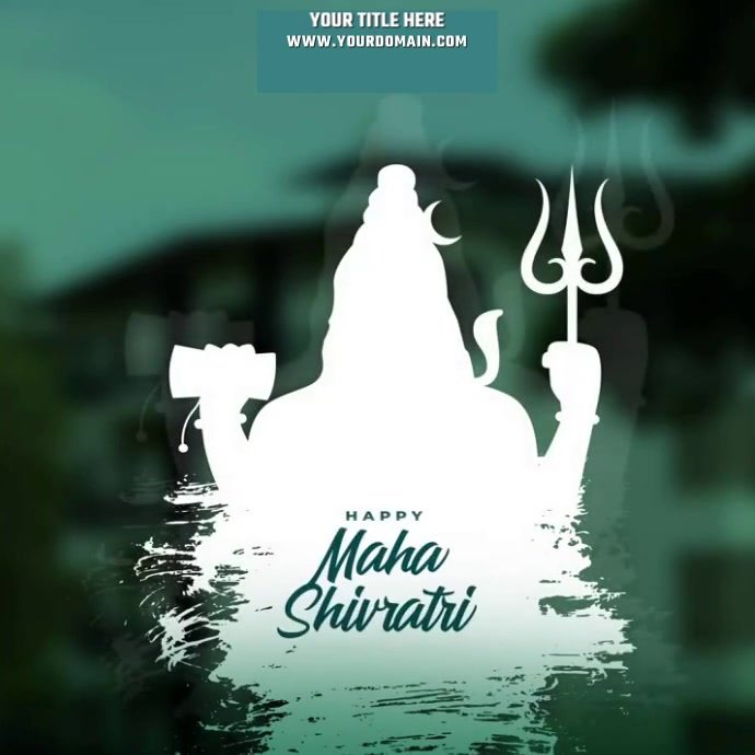 9 Ratri Design Maha shiv ratri Templat | PosterMyWall