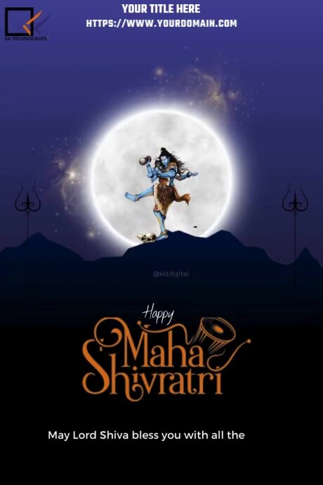 Maha Shivaratri 2025 Template | PosterMyWall