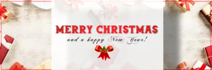 mail header christmas wishes E-mail-overskrift template