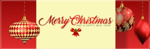 mail header christmas wishes E-mail-overskrift template