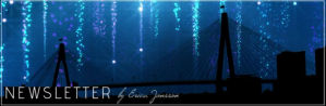 Blue Newsletter Header Email Header Template