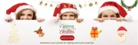 mail header xmas template