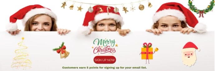 mail header xmas Template | PosterMyWall