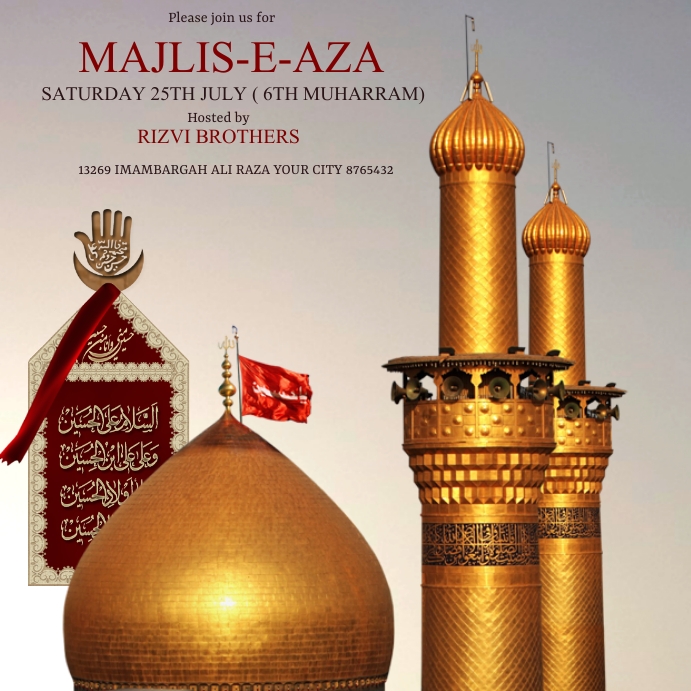 Majlis Template PosterMyWall