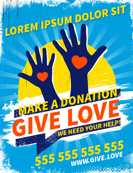 Copy of MAKE A DONATION FLYER PosterMyWall