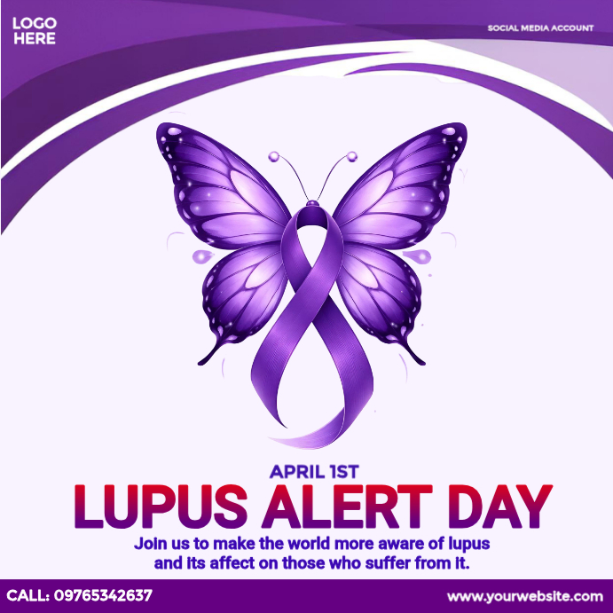 Modèle Lupus Awareness Instagram Ad | PosterMyWall