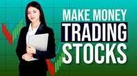 Make Money Online Trading Stocks Thumbnail template