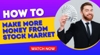 Make Money Stock YouTube Thumbnail templates