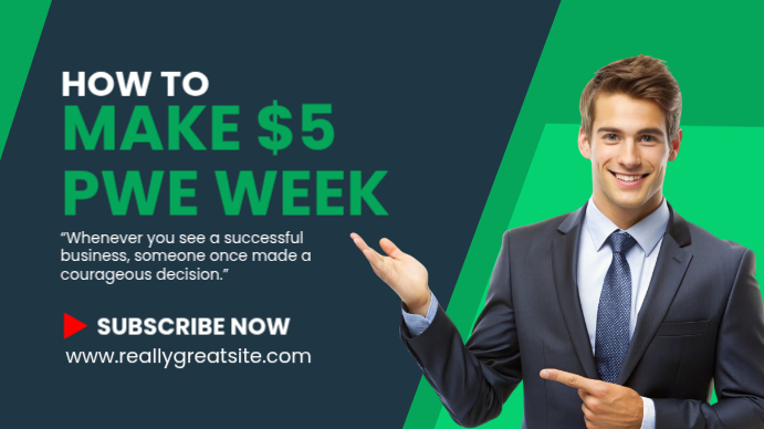 Make Money Youtube Thumbnail Template | PosterMyWall