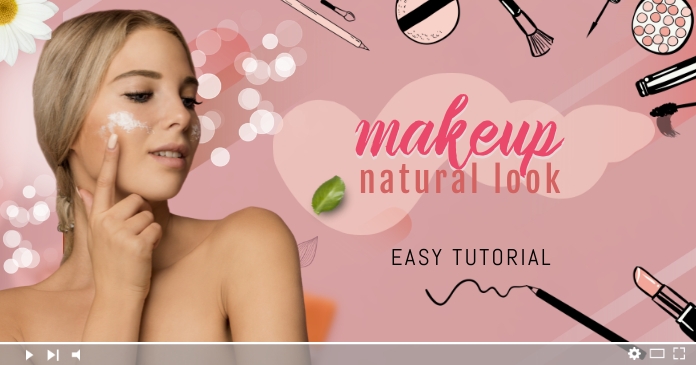 Make Natural Look Thumbnail Ads Facebook Shared Image template