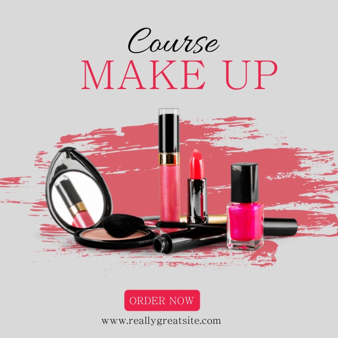 Makeup Course Post Design make up artist course template | PosterMyWall