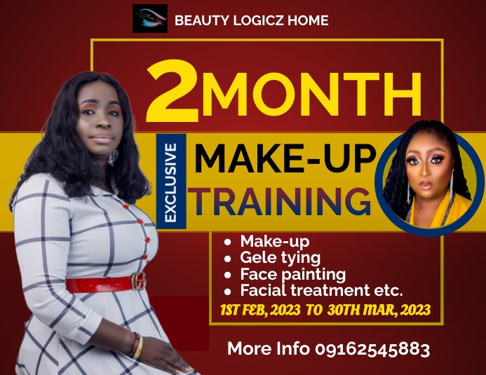 Make up School (12) Pamflet (VSA Brief) template