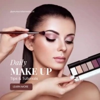 make up tutorial template Quadrato (1:1)