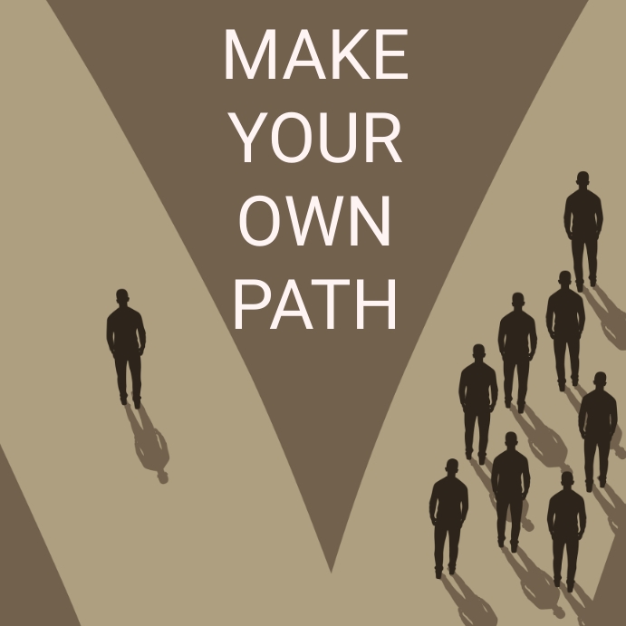 Make your own path Template | PosterMyWall