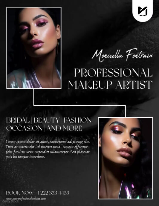 Makeup Artist Flyer Video Ad Template PosterMyWall