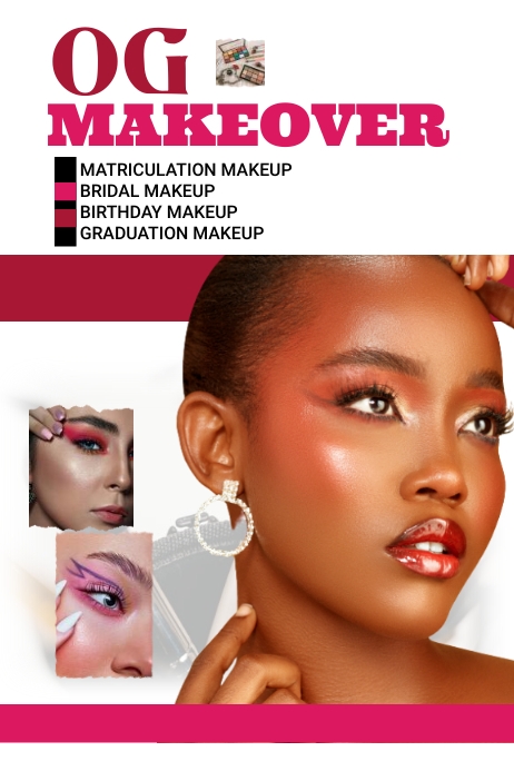 MAKEUP DESIGN Template PosterMyWall