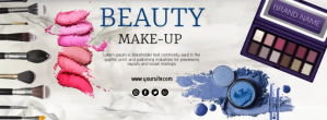 Makeup Mockups Couverture Facebook template