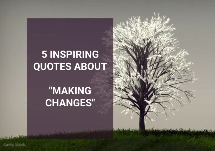 MAKING CHANGES Template | PosterMyWall