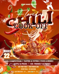 Maksimalis Chili Cook Off Instagram Portrait template