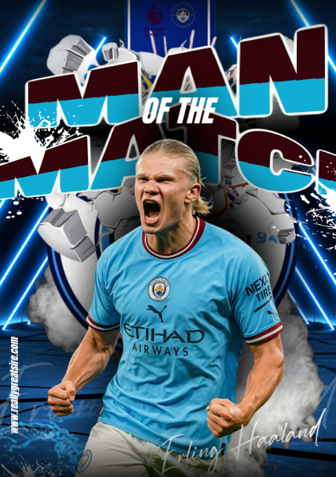 Maksimalis Man Of The Match A4 template