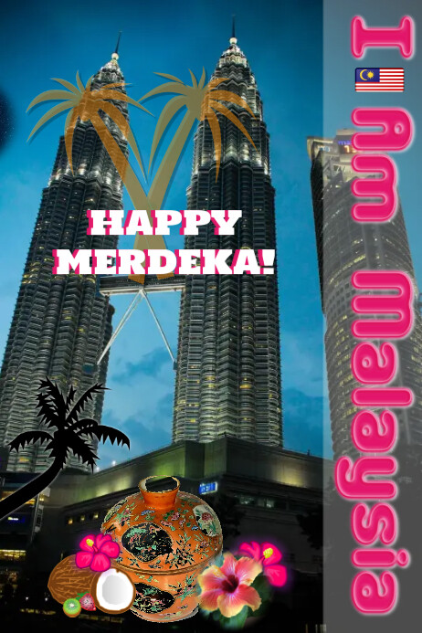 Malaysia, travel, Tourism, Petronas/tradition Poster template