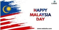 MALAYSIA DAY Imagen Compartida en Facebook template