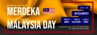Malaysia Day Restaurant Facebook Cover Photo template