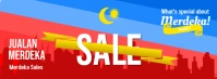 Malaysia Day Sale Facebook Cover Photo template