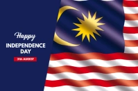 Malaysia Independence Day template