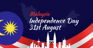 Malaysia Independence Day Изображение, которым поделились на Facebook template