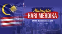 Malaysia Independence Day Twitter Post template