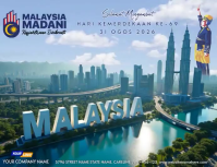 Malaysia National Day 2026 Video Pamflet (Letter AS) template
