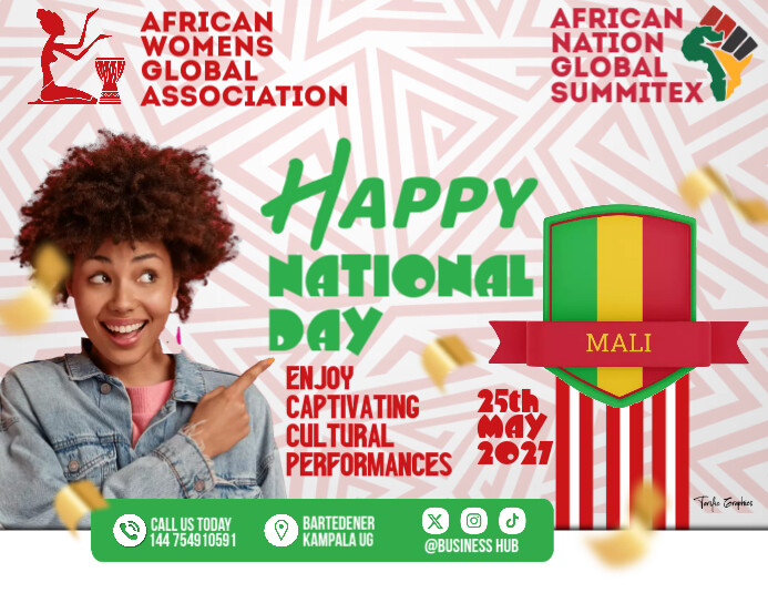 Mali National Day Template | PosterMyWall