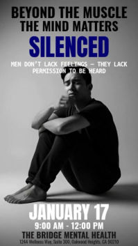 Man's Mental Health Awareness Indaba yaku-Instagram template