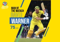 Man of The Match Cricket Template Postcard