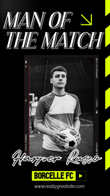 Man of the Match Template | PosterMyWall